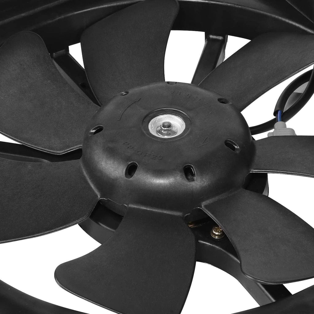 OEM-RF-0833 Factory Style Radiator Cooling Fan Assembly Compatible with 2003-2006 Outlander
