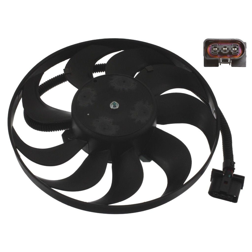 Febi Engine Cooling Fan Blade for TT Quattro, Beetle, A3, Golf, S3, A4, TT 14744