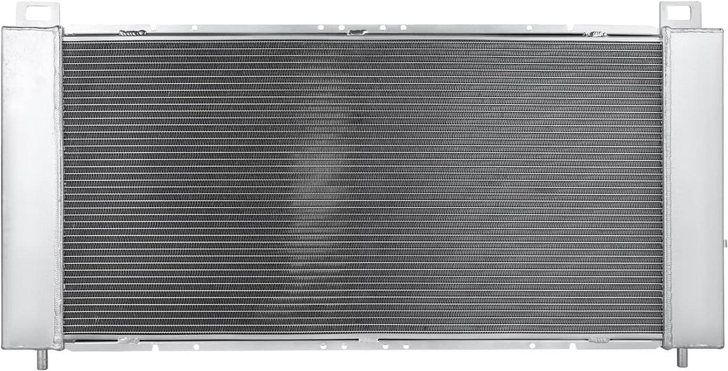 RA-ESCA-4 4-Row 34" Wide Full Aluminum Radiator Compatible with 02-14 Escalade / 99-13 Silverado 1500 2500/07-13 Avalanche / 00-14 Yukon 4.8L, 5.3L, 6.0L, 6.2L
