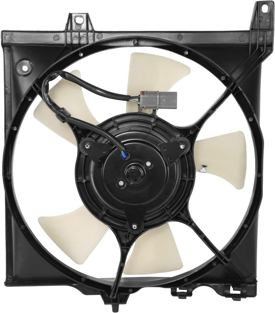 Factory Style Radiator Fan Assembly Compatible with 95-98 200SX / 95-99 Sentra 1.6L MT,OEM-RF-0907