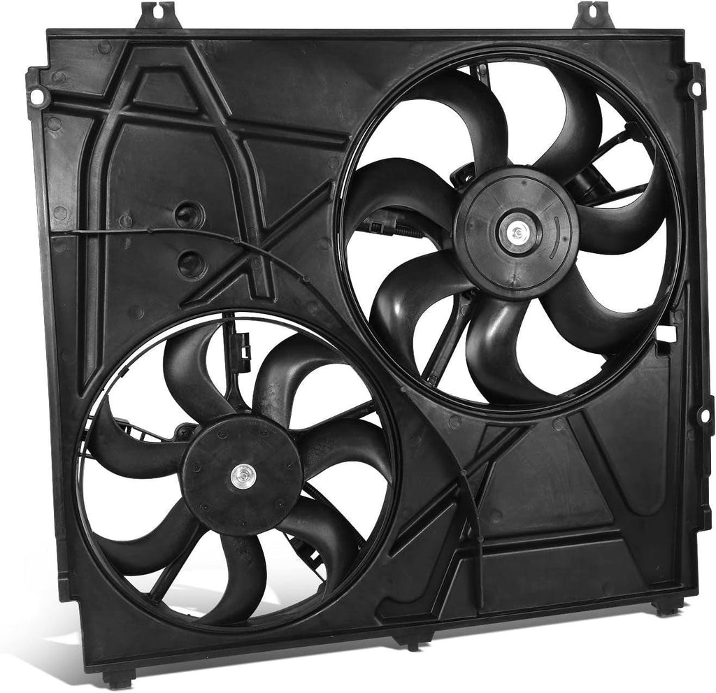 Factory Style Radiator Cooling Fan Assembly Compatible with 03-06 Kia Sorento,Oem-Rf-1168