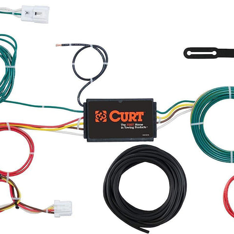 CURT 56294 Vehicle-Side Custom 4-Pin Trailer Wiring Harness, Fits Select Nissan Maxima , Black