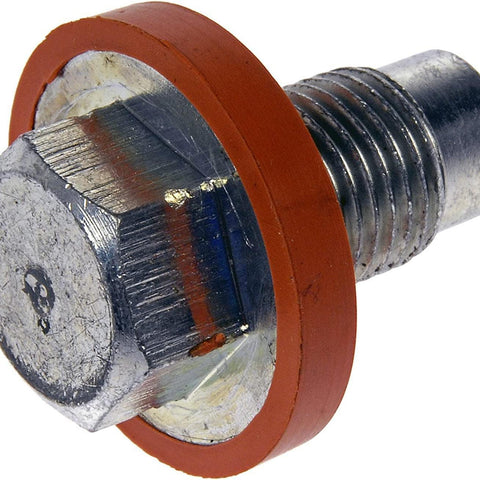 Dorman 65267 Oil Drain Plug Pilot Point Molded Gasket 1/2-20, Head Size 5/8 In. Compatible with Select Models