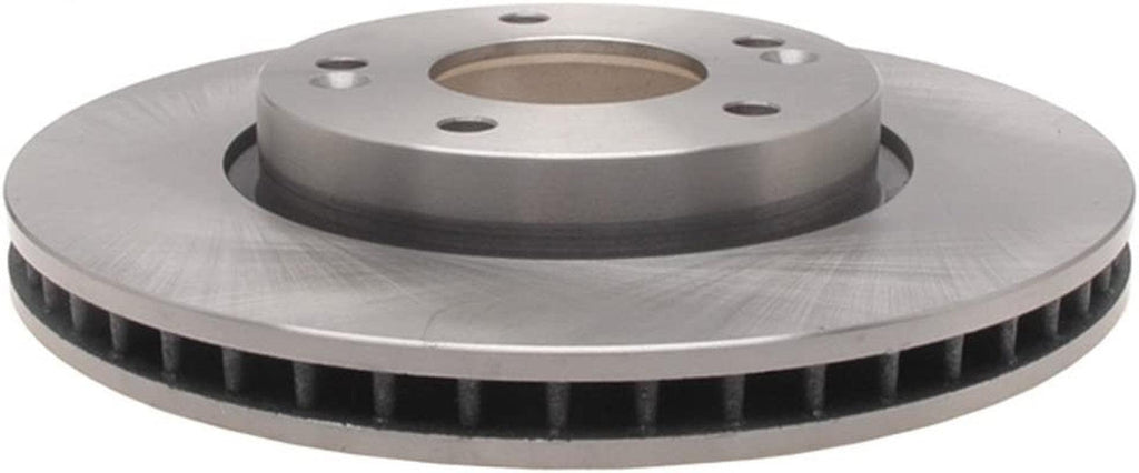 980752R Professional Grade Disc Brake Rotor, Silver, Medium
