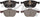 ADVICS AD1044 Disc Brake Pad Set