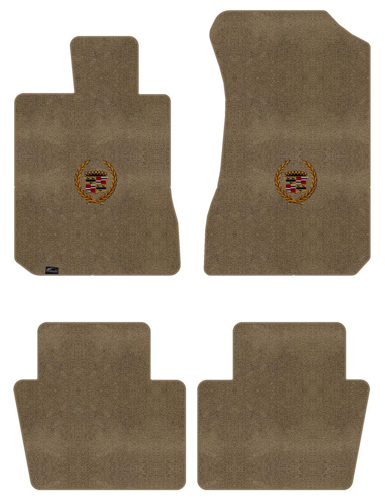 Lloyd Ultimat Front & Rear Mats for '67-68 Cadillac Calais W/Gold Cadillac Crest