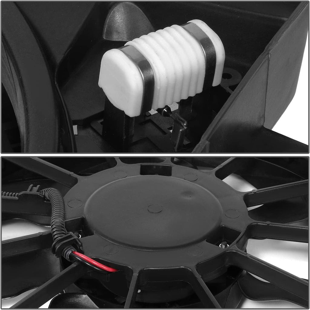 OEM-RF-1100 Factory Style Radiator Cooling Fan Assembly Compatible with 11-13 Elantra / 13 Elantra Coupe / 13-15 Elantra GT, 14 Forte/Forte Koup / Forte5