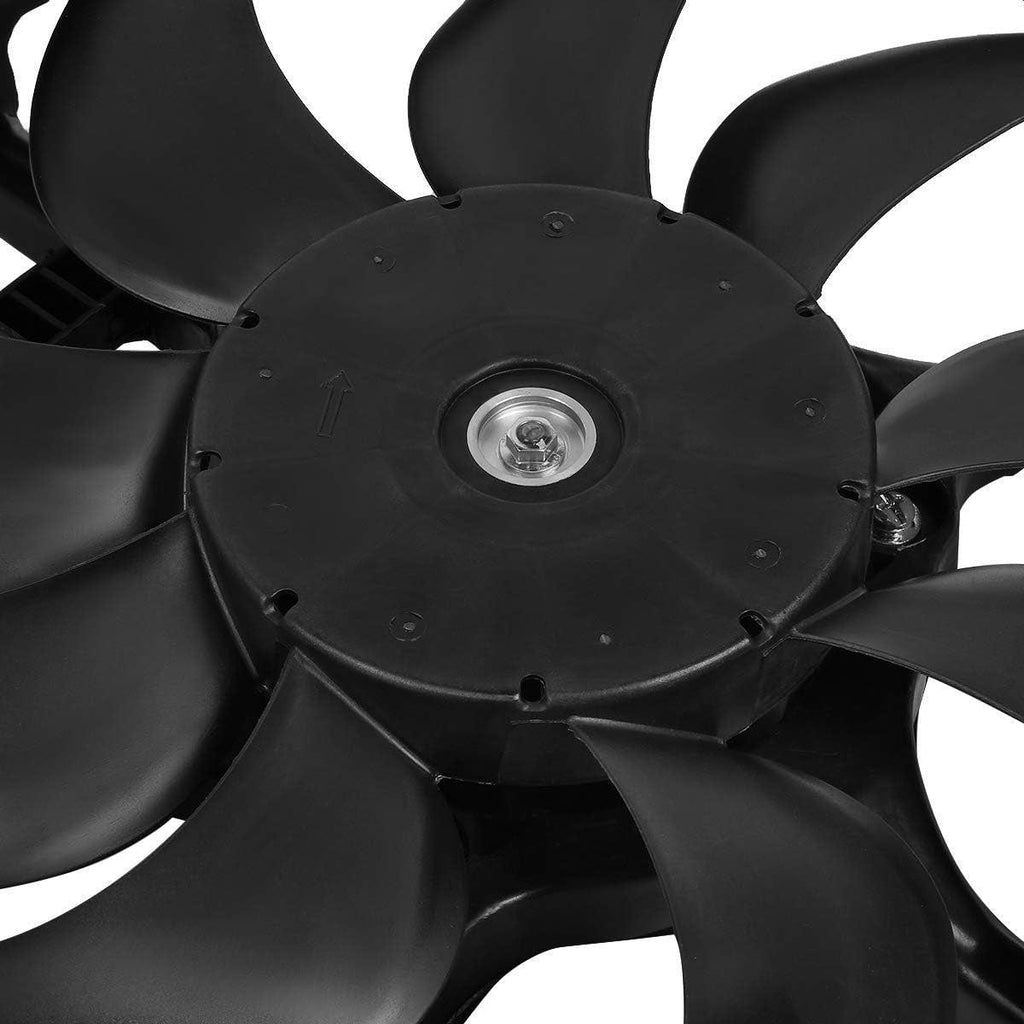 OEM-RF-0243 Factory Style Radiator Cooling Fan Assembly Cooling Efficiency Improved Direct Replacement [Compatible with 2008-2013 Rogue / 2014-2015 Rogue Select 2.5L]