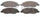 ADVICS AD1345 Disc Brake Pad Set