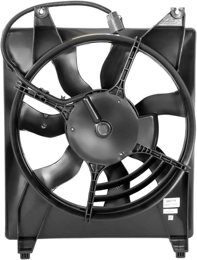 OEM-RF-0037 Factory Style Radiator Cooling Fan Assembly Cooling Efficiency Improved Direct Replacement [Compatible with 07-08 Entourage / 06-10 Sedona ]