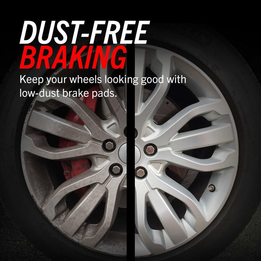 17-273, Z17 Front Ceramic Brake Pads with Hardware