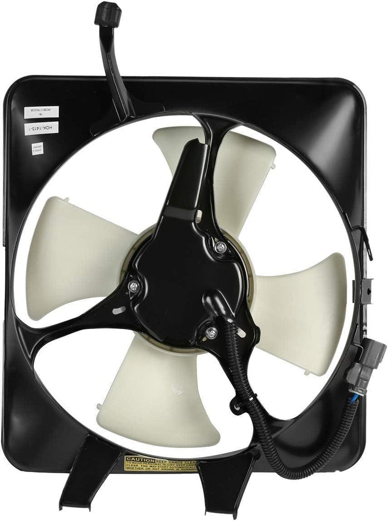 OEM-RF-0203 Factory Style Radiator Cooling Fan Assembly Cooling Efficiency Improved Direct Replacement [Compatible with 99-01 Honda CR-V]