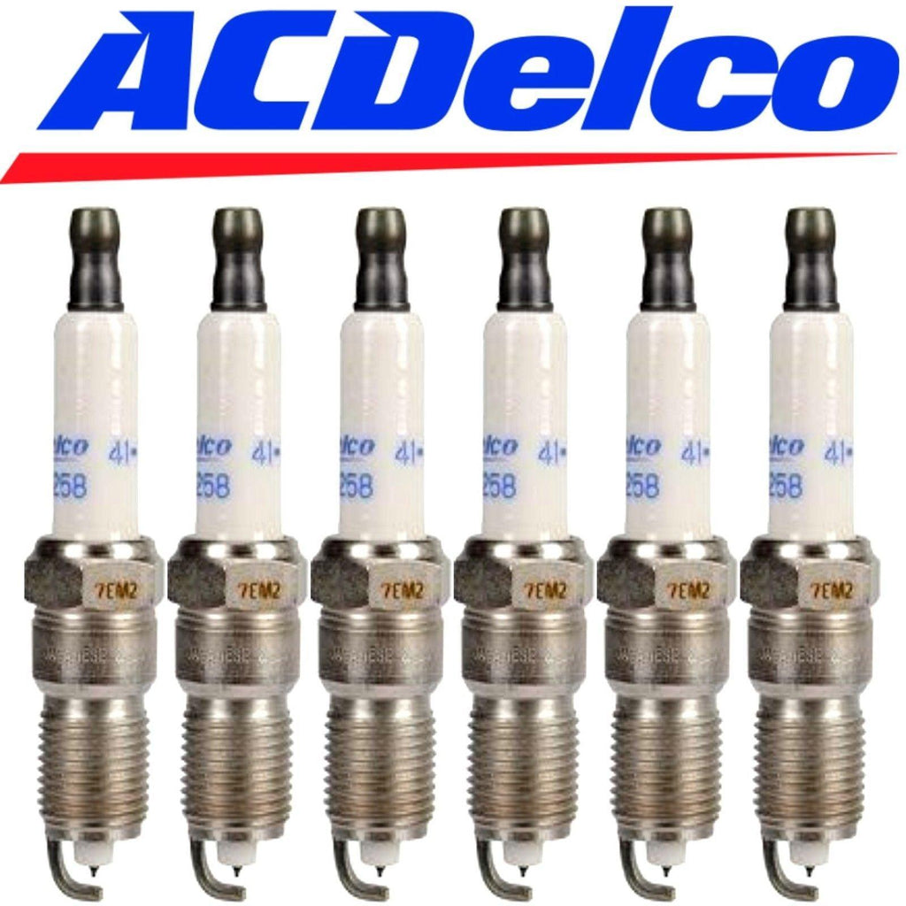 FOR CADILLAC CHEVROLET SPARK PLUGS Acdelco 41-990 Spark Plugs Platinum Set of 6
