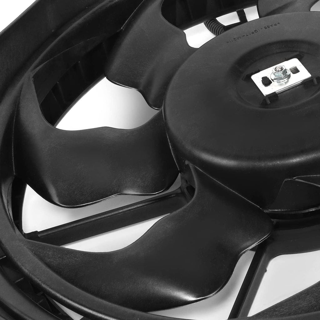 OEM-RF-1100 Factory Style Radiator Cooling Fan Assembly Compatible with 11-13 Elantra / 13 Elantra Coupe / 13-15 Elantra GT, 14 Forte/Forte Koup / Forte5
