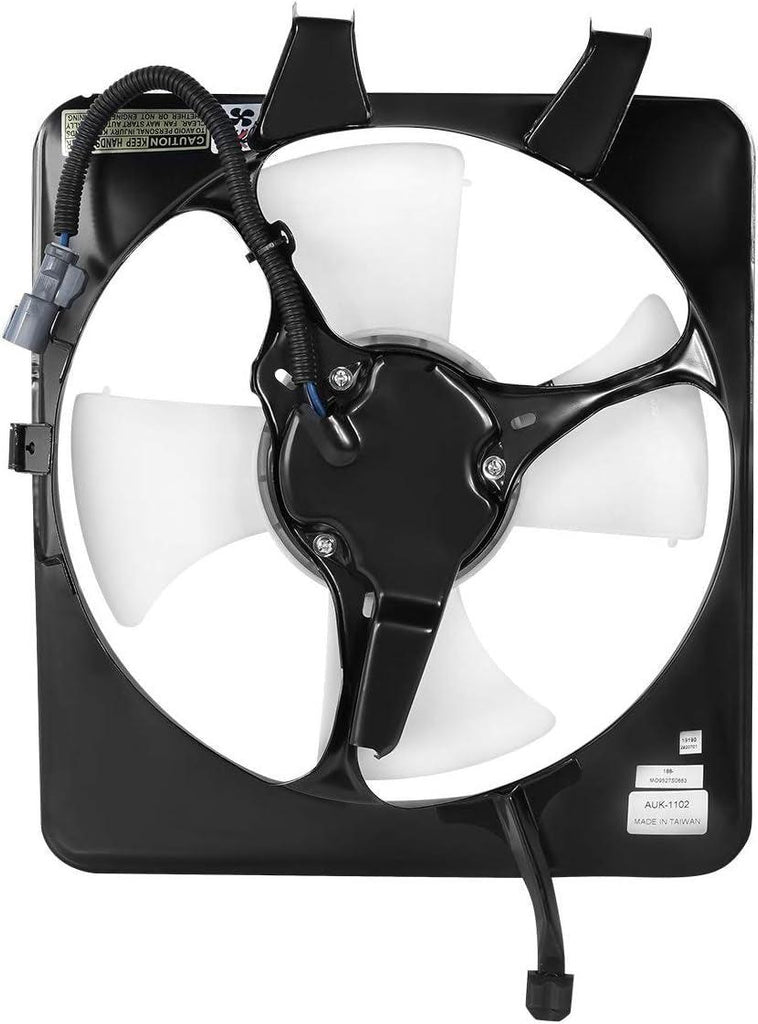 OEM-RF-0188 Factory Style Radiator Cooling Fan Assembly Cooling Efficiency Improved Direct Replacement [Compatible with 94-01 Acura Integra]