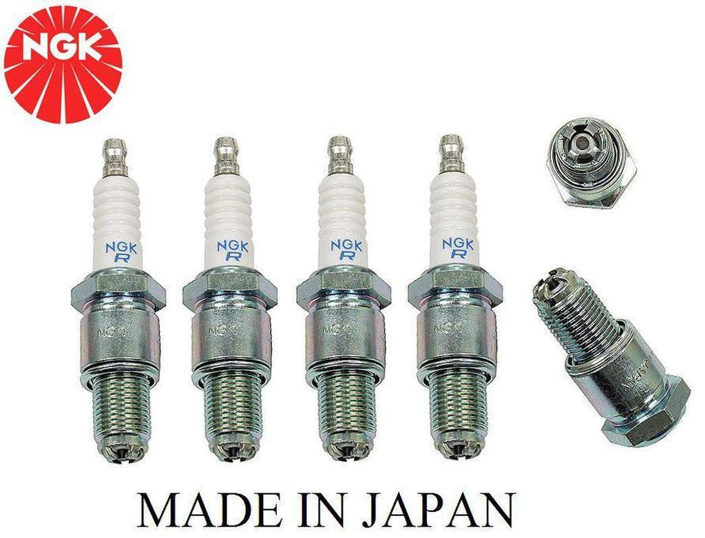 MAZDA RX-7 81-85 NGK BR8EQ14 SPARK PLUG 4-PIECES (2329) Made in Japan