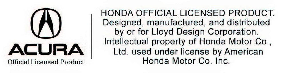 Lloyd Luxe Front Carpet Mats for '91-95 Acura Legend W/Acura a with Acura Word