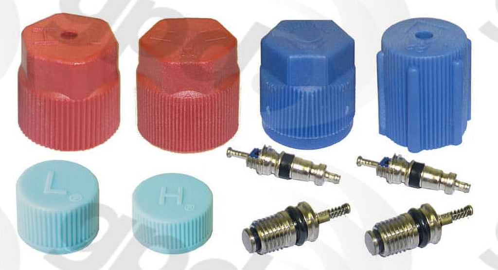 Global Parts Distributors 1311575 A/C System Valve Core and Cap Kit