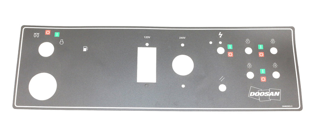 BOBCAT - IR54462353 - DECAL  CONTROL PANEL