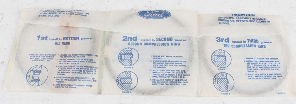 FORD - C8SZ6148A - RING SET-PISTON-STD