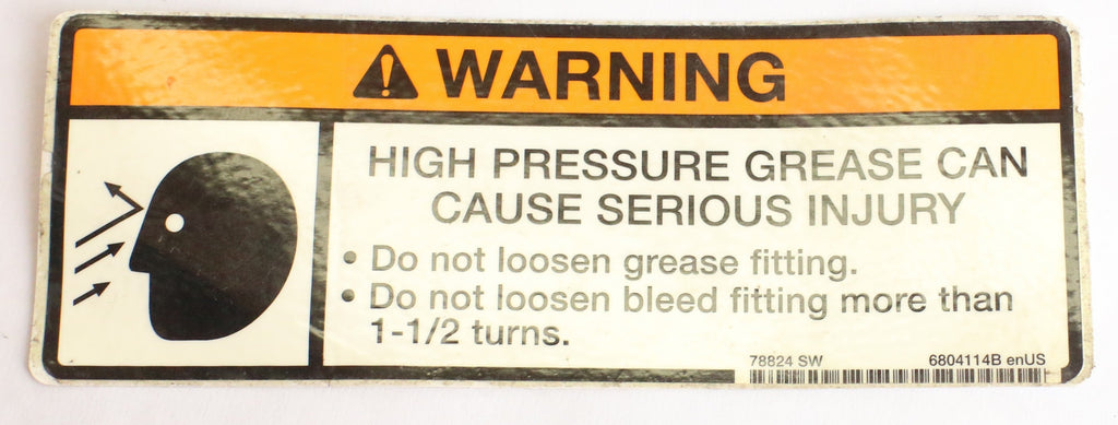 BOBCAT - 6804114 - DECAL - WARNING