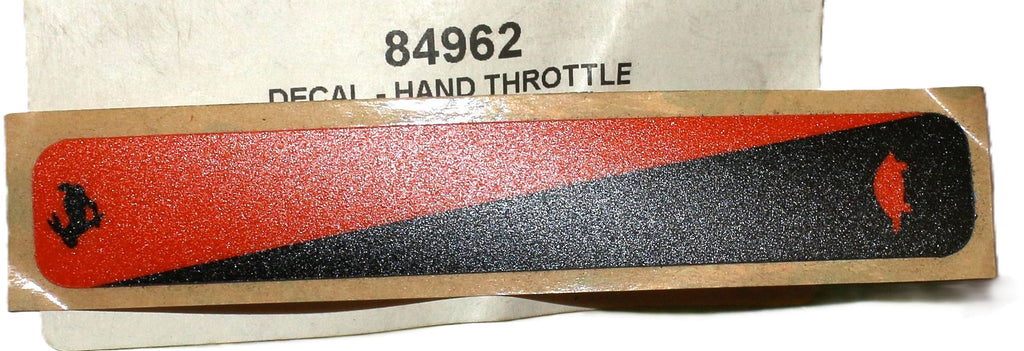 LEEBOY - 84962 - DECAL - HAND THROTTLE