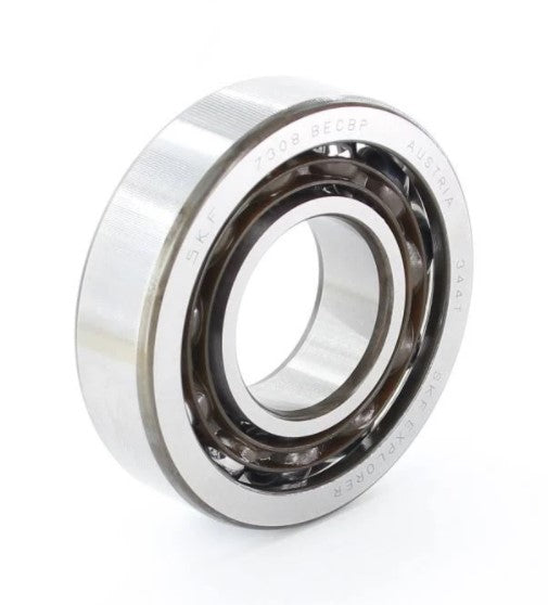SKF - 7308BECBP - BALL BEARING: ANGULAR CONTACT 90mm OD 40mm ID