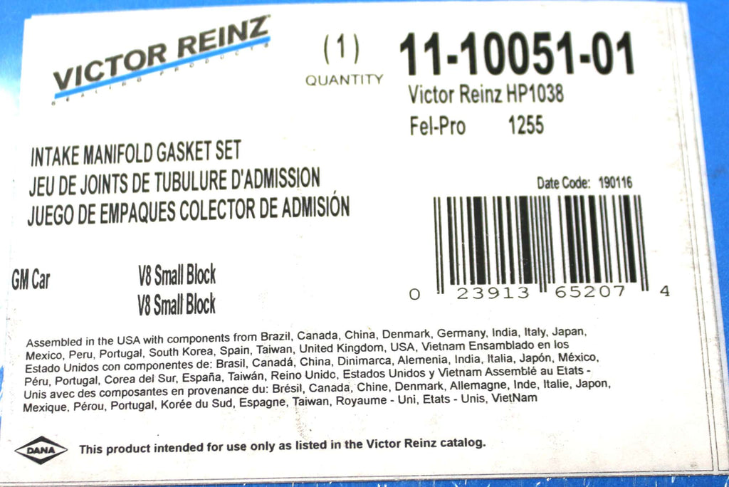 VICTOR REINZ - HP1038 - GASKET SET - INTAKE MANIFOLD