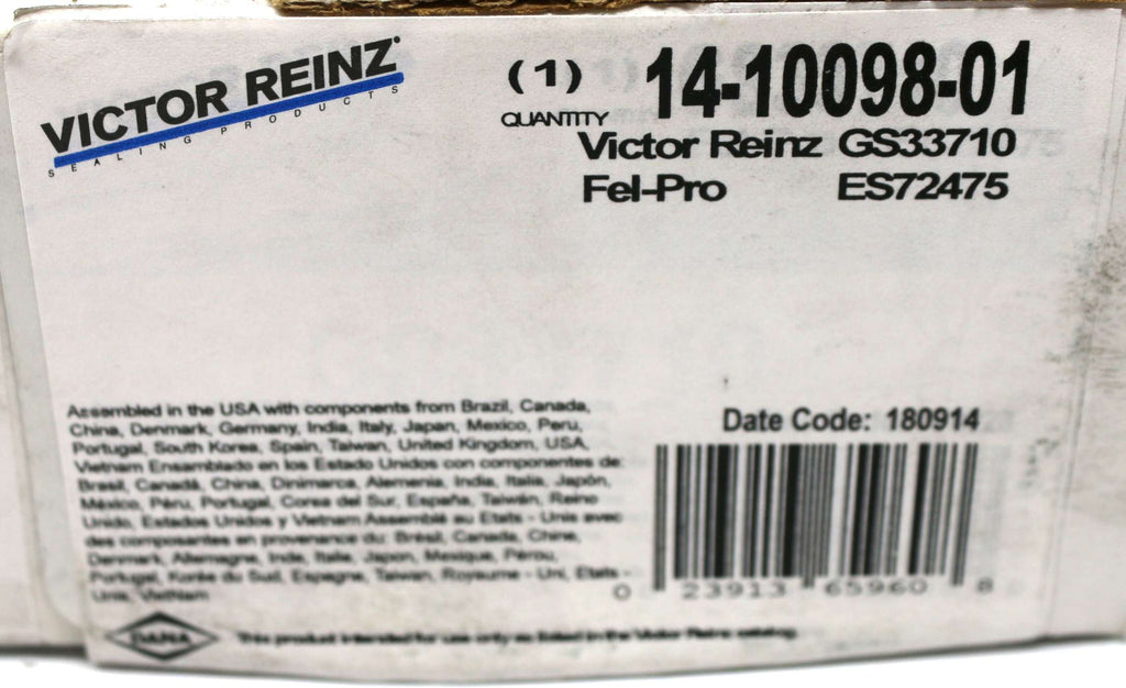 VICTOR REINZ - GS33710 - BOLT SET - ENGINE CYLINDER HEAD MAHLE GS33710