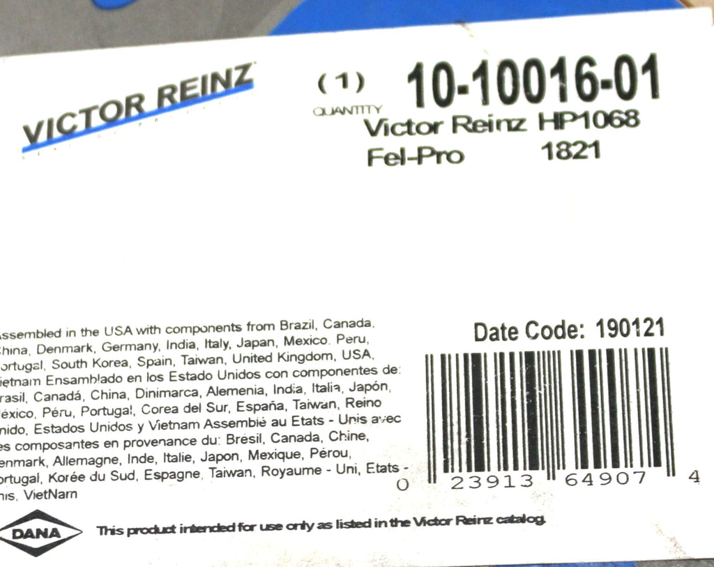 VICTOR REINZ - HP1068 - OIL PAN GASKET