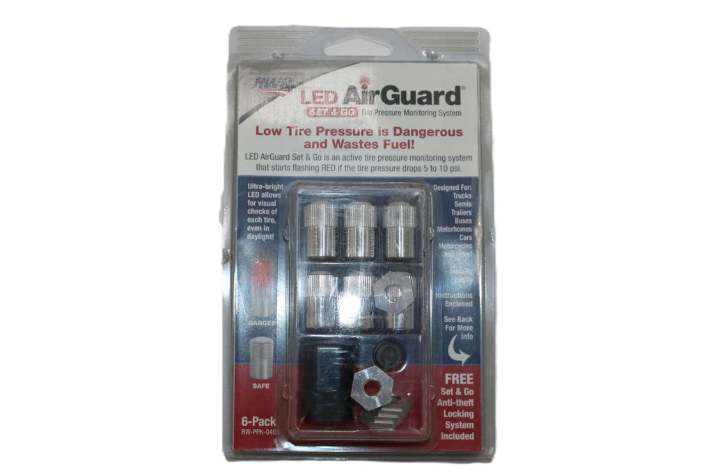 REALWHEELS CORP  - RW-PPK-0403 - AIRGUARD TIRE PRESSURE MONITOR