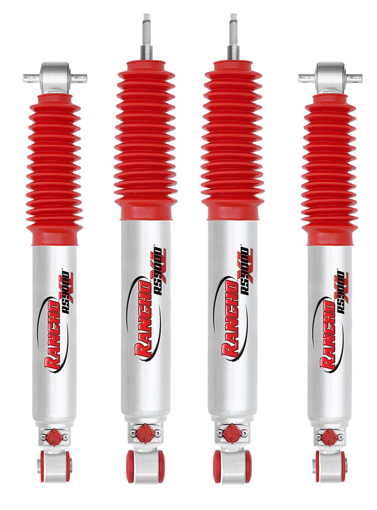 Rancho RS9000XL Adjustable Shocks Set for 2007-2018 Jeep Wrangler JK 4WD