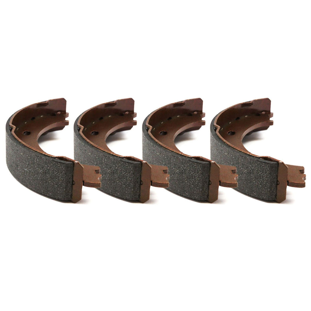 Rear Dynamic Friction Company True-Arc Brake Shoes 1901-0551-00 For 1983-1987 Toyota Tercel, 1984-2002 Toyota Corolla, 1985-1988 Chevrolet Nova, 1989-1992 Geo Prizm, 1998-2002 Chevrolet Prizm
