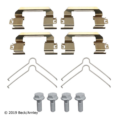 Beck Arnley Front Disc Brake Pad Set for 18-22 Honda Odyssey (085-7091)