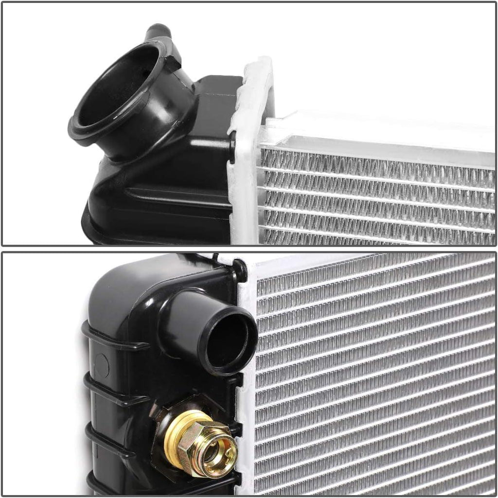 OEM-RA-1825 Factory Style Aluminum Cooling Radiator Compatible with 96-04 Chevy S10 / Sonoma, 96-05 Blazer/Jimmy, 26-1/4" W X 15" H X 1" D, 1-15/16" Inlet, 1-15/16" Outlet