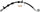 Brake Hydraulic Hose for Regal Sportback, Malibu, Lacrosse, Regal Tourx H622500