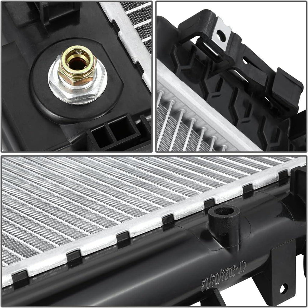 OEM-RA-13366 OE Style 1-Row Aluminum Cooling Radiator Compatible with 13-19 Cadillac XTS