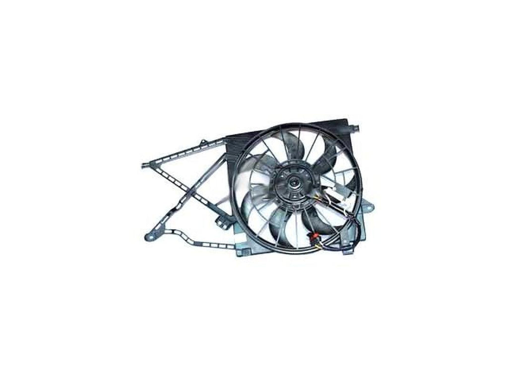Left Auxiliary Fan Assembly - Compatible with 2001 - 2003 Saturn L200 Sedan 2.2L 4-Cylinder 2002
