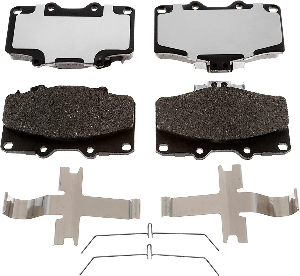 Premium Raybestos Element3 EHT™ Replacement Front Brake Pad Set for Select 1998-2002 Chevrolet Prizm and 1998-2002 Toyota Corolla Model Years (EHT741H)