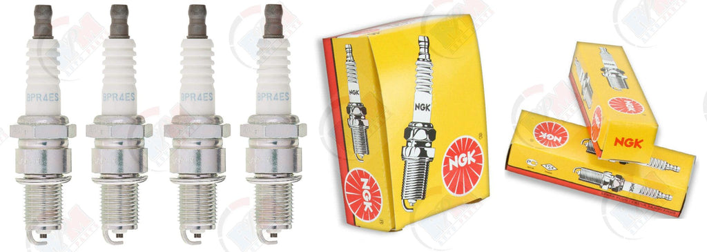 NGK BPR4ES "SOLID" Standard Spark Plugs 6578 (Set of 4)