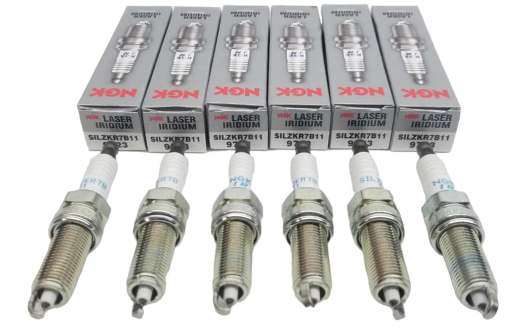 Set of 6 NGK SILZKR7B11 Laser Iridium Spark Plug'S for Hyundai & Kia