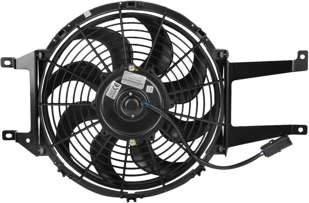 OEM-RF-0148 Radiator Cooling Fan Direct Replacement [Compatible with Escalade/Blazer / C1500 Pickup / C1500 Suburban / C2500 Pickup / C2500 Suburban / C3500 Pickup] Black