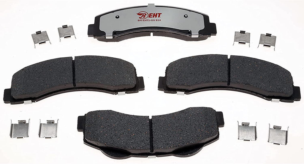 Premium Raybestos Element3 EHT™ Replacement Front Brake Pad Set for Select 1998-2002 Chevrolet Prizm and 1998-2002 Toyota Corolla Model Years (EHT741H)