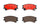 Brembo Front Disc Brake Pad Set for 03-05 6 (P49032N)