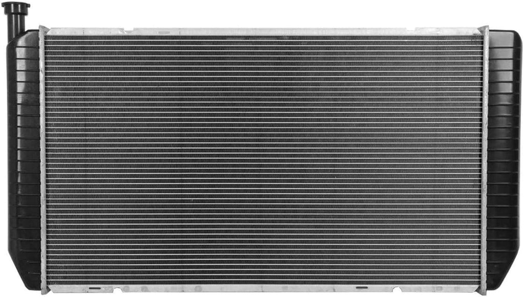 OEM-RA-1521 Factory Style Aluminum Cooling Radiator Compatible with 94-00 C/K 2500 3500, 34" W X 19-1/2" H X 2-1/8" D, 1-5/16" Inlet / 1-5/16" Outlet