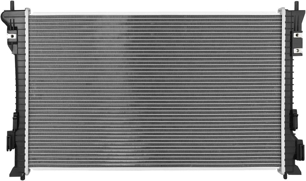 OEM-RA-13306 OE Style 1-Row Aluminum Cooling Radiator Compatible with 2013-2018 Police Intercepter Sedan / 2013-2019 Taurus 3.5L 3.7L