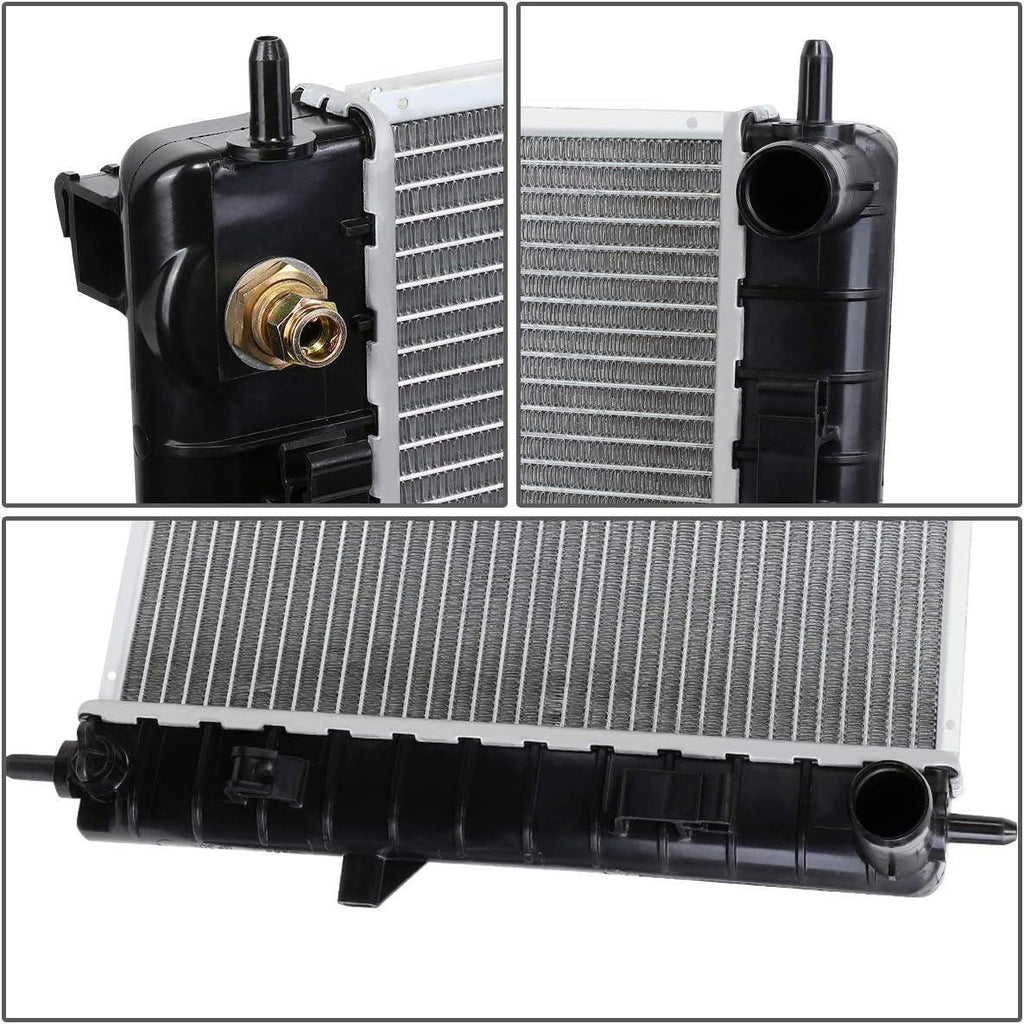 OEM-RA-2608 Aluminum Radiator Compatible with 05-10 Cobalt 2.2 2.4 AT,26-11/16" W X 14-1/2" H X 5/8" D,1-5/16" Inlet /1-5/16" Outlet