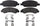 ADVICS AD1363 Disc Brake Pad Set
