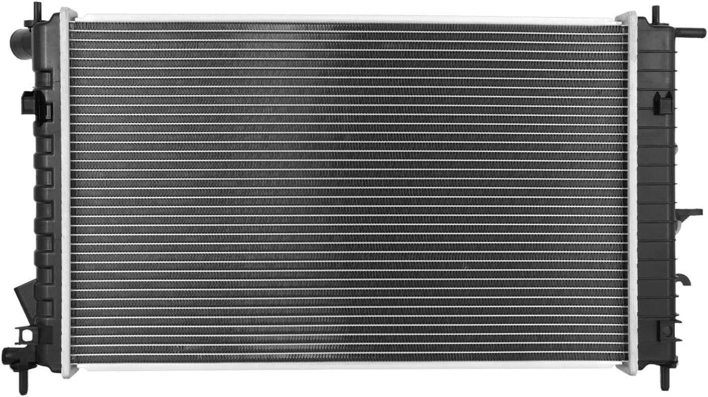 OEM-RA-2605 1-Row Aluminum Core Radiator Compatible with 01-03 Saturn L100 L200, 23-5/8" W X 14-1/2" H X 1" D, 1-3/8" Inlet / 1-3/8" Outlet