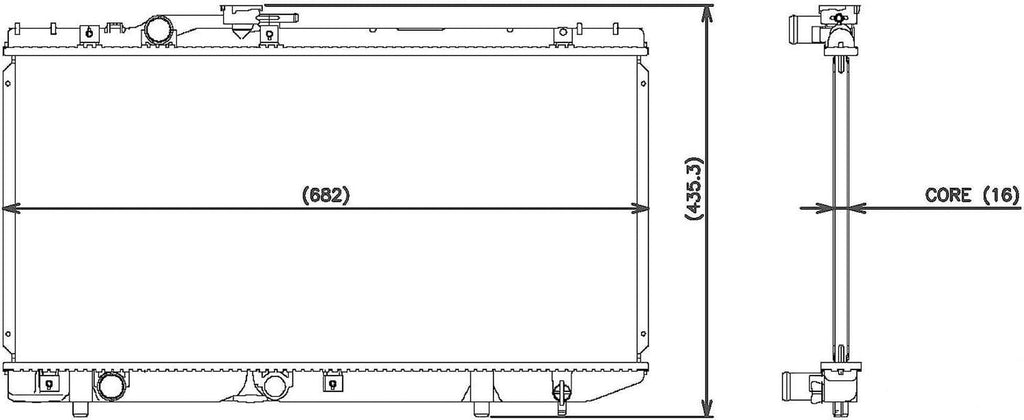 221-3104 Radiator
